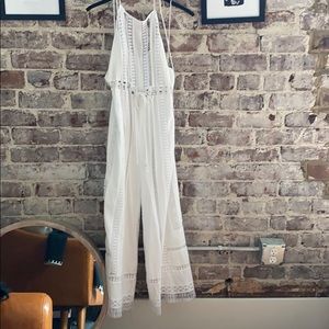 White lace jumpsuit from Free People